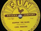Carl Perkins   Sun 243   E- 1956 78   Boppin' The Blues / All Mama's     *LISTEN