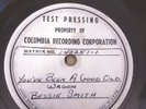 vinyl records 78 rpm, Bessie Smith 