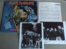 IRON MAIDEN -NO PRAYER FOR THE DYING (PRESS COPY WITH FULL PRESS RELEASE FOLDER)