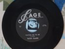 Patsy Clark 45 Watcha Do To Me 1958 Sage Rockabilly VG+