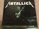 Metallica Black Vinyl Hamburg Colorline Arena 12.05.09 12” LP Record *Rare*
