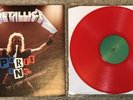Metallica Red Vinyl Paris Inc. Live 1987 12” LP Record - Numbered *First Press*.