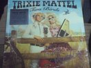 TRIXIE MATTEL Two Birds/One Stone LP SEALED clear w/pink blob vinyl country ATO