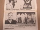 WILLIE COLON HECTOR LAVOE ORIGINAL VINTAGE POSTER BIG BREAK LA GRAN FUGA RARE