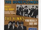 THE KINKS. EP 45T. VOGUE PNV 24122. ORIGINAL FRANCE YOU REALLY  GOT ME