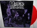 MISFITS Descent Into Evil LP PUNK ROCK Glen Danzig RED VINYL Limited Pressing XX