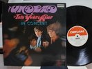 TEN YEARS AFTER / UNDEAD IN CONCERT, RARE JAPAN ONLY ORIG. DERAM 1969 LP EX+