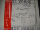 rare Japan Lp Neil Young with Crazy Horses - zuma,Banderole Textblatt Mint-