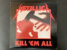 Metallica-Kill 'Em All KOREA FIRST PRESS LP SHEET