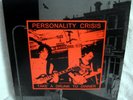 PERSONALITY CRISIS Take A Drunk To Dinner LP PUNK ROCK Hardcore BLACK VINYL Rare