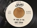 Eddie Lebron “My Vows To You” RARE sweet Soul. Low Rider