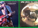 Neil Young 2 LPs:  Freedom, Ragged Glory; 1989-90, excellent condition