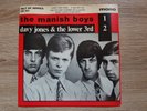 EP:  DAVY JONES & THE LOWER 3rd (DAVID BOWIE) /// THE MANNISH BOYS       UK 1979