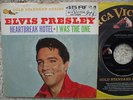 Elvis Presley - Heartbreak Hotel / I Was The One   - 1965 GSS USA 45 + RARE PS