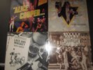 4 Alice Cooper LP lot,Welcome to My Nightmare,Greatest Hits,Show,Lace & Whiskey