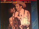 HANK WILLIAMS SR 24 GREATEST HITS VOL 2 1977 SEALED  2 LPs VINTAGE VINYL RECORDS