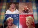 PEGGY LEE ( 4 ) LP lot: I LIKE MEN natural woman IF YOU GO bridge over water VG+