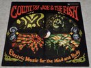 COUNTRY JOE AND THE FISH Electric Music… SCARCE UK 1969 EX LP, FULLY LAMINATED.