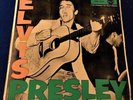 ELVIS PRESLEY S/T debut LP LPM-1254 '56 RARE German Press PINK GREEN clean