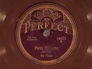 78 RPM -- We Three / Red Heads, Perfect 14673 