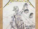 METALLICA AND JUSTICE FOR ALL LP 1988 DOUBLE ALBUM WITH INNER SLEEVES - nice cop