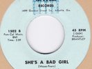 LEE MOSES-dark end of the street/she´s a bad girl  GREAT 1502  GREAT NO. SOUL 45