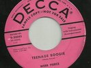 WEBB PIERCE Teenage Boogie Orig. Decca 45 Rockabilly Classic vg++