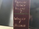 (12) VINTAGE 78 RPM RECORDS 10inch Fats Waller, Herman, Scott, Crosby