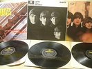 THE BEATLES please please me / with the / for sale UK YELLOW BLACK PARLOPHONE LP