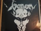 Venom - Black Metal LP Neat Records 1982 with Poster and Lyrics
