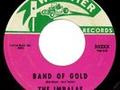 RARE The Impalas WHITTIER Records Yes I’m Ready 45 Band of Gold vtg 7” vinyl LA
