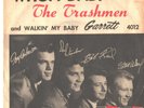 TRASHMEN--PICTURE SLEEVE + 45---(WHOA DAD )---PS---PIC---SLV