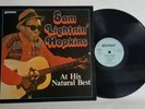 Sam Lightnin' Hopkins At His Natural Best Vintage Vinyl LP UK 1980 Rhap 8 EX/EX