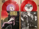 2 x THE DAMNED - NEW ROSE + THANKS FOR THE NIGHT - RARE RED 7