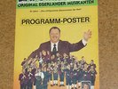Ernst Mosch Original Egerländer Musikanten 30 Jahre Programm Poster Top