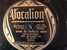 Vocalion 03272 Roy Newman & His Boys SHINE ON HAVEST MOON 78 rpm Country 1936 E