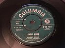 EX+ JOHNNY WELLS LONELY MOON THE ONE AND ONLY ONE COLUMBIA 45-DB 4377 SOUL