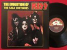 THE EVOLUTION OF KISS SAGA   RARE PROMO LP EX/NM CASABLANCA K-EVO 1-2001 BRAZIL