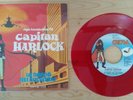 45 giri CAPITAN HARLOCK - vinile rosso (sigle TV bambini cartoni animati)