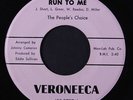PEOPLE'S CHOICE: Run To Me / You're Mine 45 (Crossover Sweet Soul) Soul