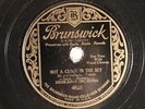 JAZZ ISHAM JONES ORCH Not A Cloud In The Sky BRUNSWICK 4826 E-