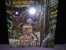 Vintage Iron Maiden SOMEWHERE IN TIME 1986 Album Vinyl LP USA SJ 12524