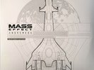 Mass Effect Andromeda Soundtrack Colored Vinyl Records 3xLP White/Blue/Orange