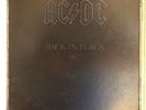 Back in Black AC/DC 1980 Vinyl Atlantic Records 1st Press Embossed Cover