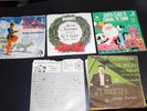 30x Christmas 45 lot:Elvis Presley blue,Bing Crosby white,Brenda Lee Rockin tree