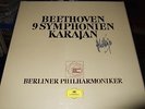 KARAJAN : BEETHOVEN 9 SYMPHONIEN NUMBERED AUTOGRAPHED LIMITED EDITION 9LP BOX