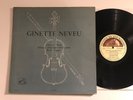 GINETTE NEVEU Chausson Debussy Ravel FRENCH LP LVSM FJLP 5037 DOWEL SPINE