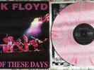 PINK FLOYD LP ONE OF THESE DAYS PINK VINYL 1985 LIVE THE SWINGIN' PIG NO CD