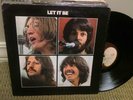 THE BEATLES LET IT BE ORIGINAL VINYL LP VG++,AR 34001
