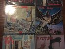Thrash Metal LP Lot#1 X6, Anvil bitch, Exxplorer, liege lord, exciter, Warfare 